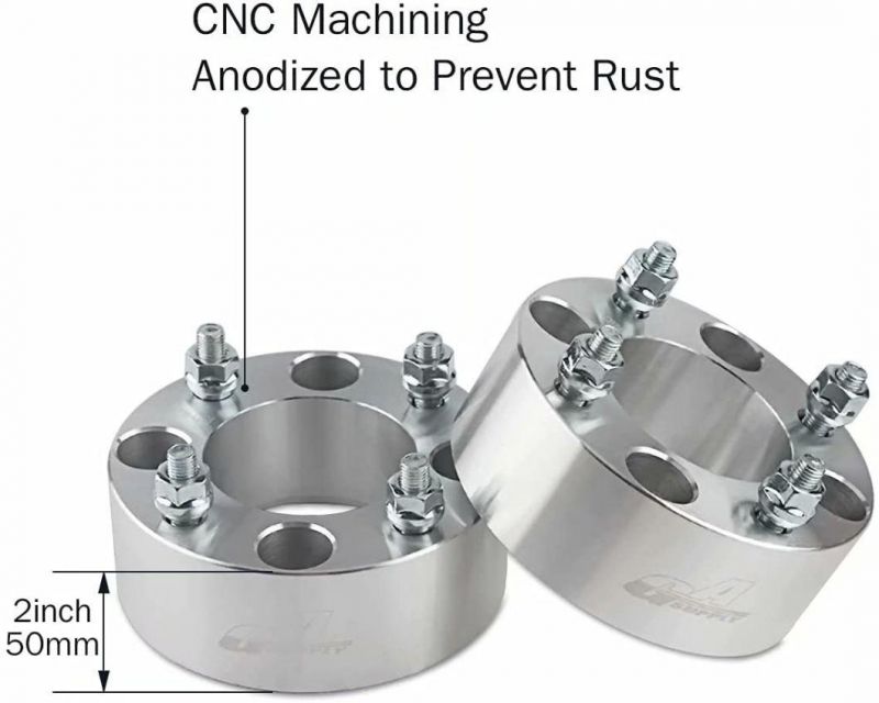 4X110 ATV Wheel Spacers with 2" 74mm Hub Bore 10X1.25 Studs