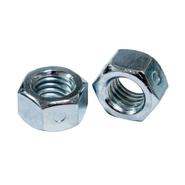 China Wholesale High Quality 3/8" 5/8" 3/4" Grade a Zinc Finish Steel Reverse Reversible Two-Way Hex Lock Nuts