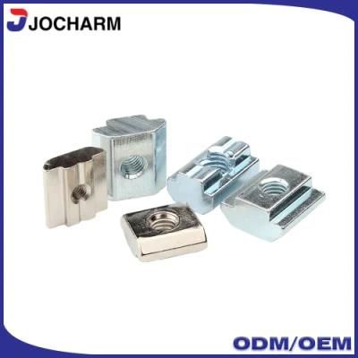 M5 Hardware Series Sliding Lock Square T B Nut for 4040 Aluminum Profile