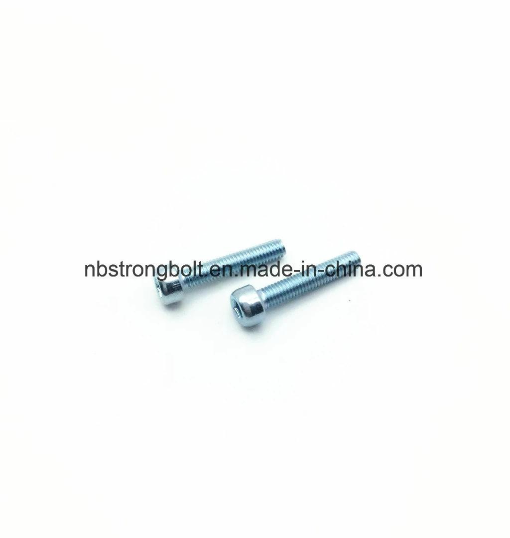 DIN912 Grade 8.8 Hex Socket Head Cap Screw with White Zinc Plated Cr3+ FT