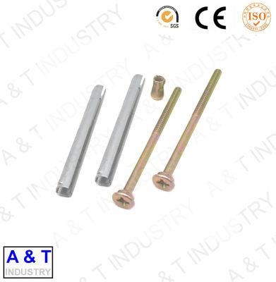 Steel Material M8 Spring Toggle Anchor with Eye Head Bolt