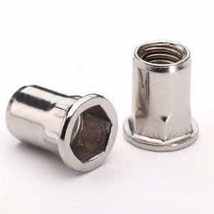 Flange Head Half Hex Rivet Nut M10