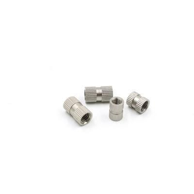 Custom Stainless Steel M3, M4, M5, Nut and Bolt Manufacturing Injection Knurled Nut