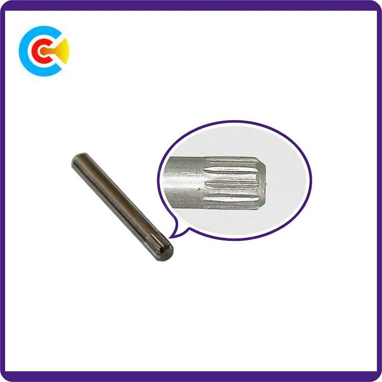 DIN/ANSI/BS/JIS Carbon-Steel/Stainless-Steel 4.8/8.8/10.9 Galvanized Rolling Pin Machinery/Industry Fasteners