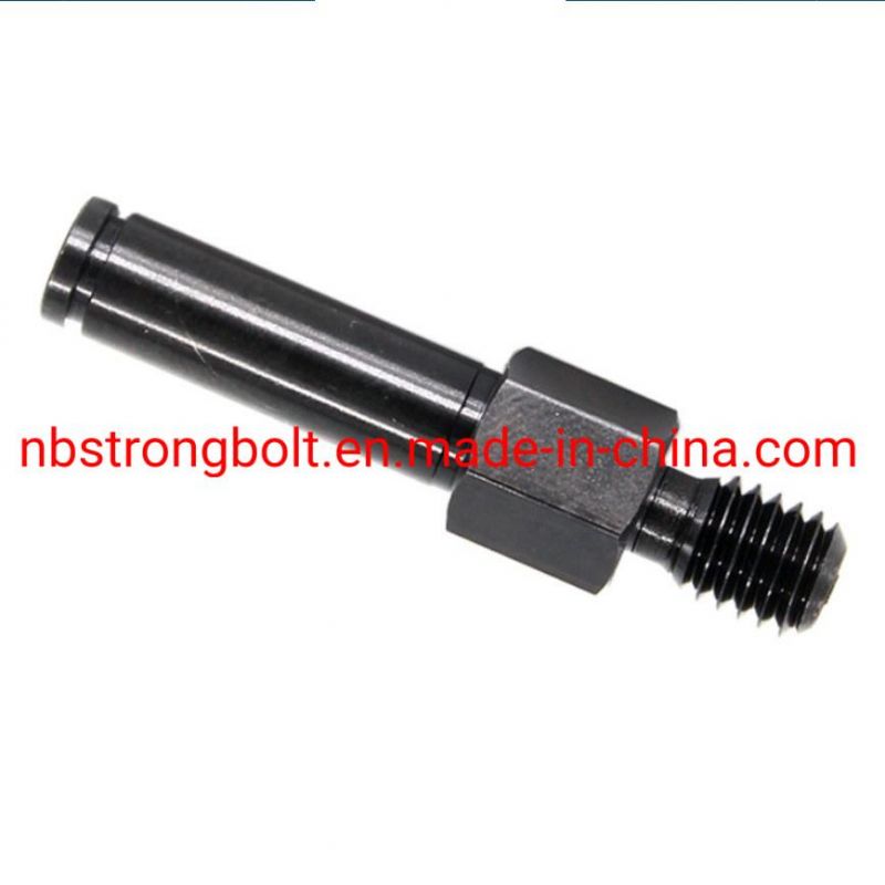 Cylindrical Locating Pin Shaft with External Thread Precision Guide Shaft Customization