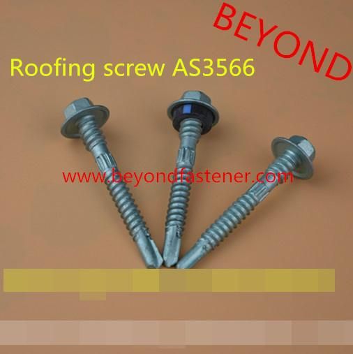 Cathodic Epoxy E-Coat Self Drilling Screw