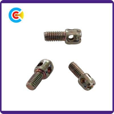 DIN/ANSI/BS/JIS Carbon-Steel/Stainless-Steel Phillips/Slot Lead Screw for Building Railway/Machinery/Industry