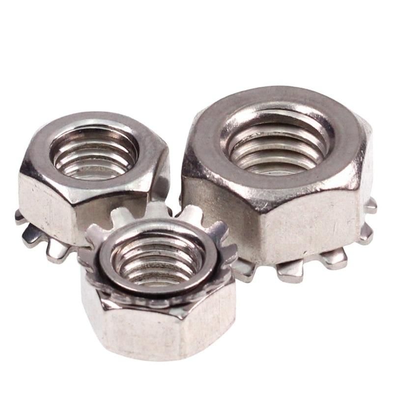 Inox Hex K Lock Nuts