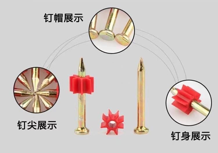 High Quality Electrol Galvanized Shooting Nails #60 Steel
