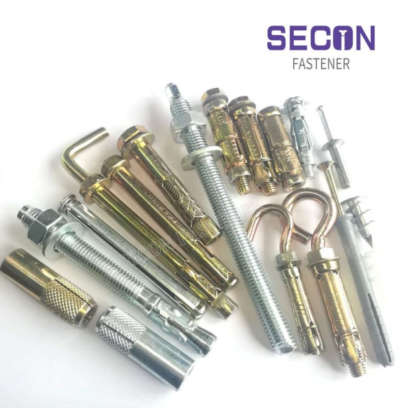 Factory Prices 3 or 4 Shield Anchor/Wedge Anchor/Concrete Anchor/Drop in Anchor/Sleeve Anchor/Nylon Anchor/Metal Frame Anchor/Ceiling Anchor/Hammer Drive Anchor