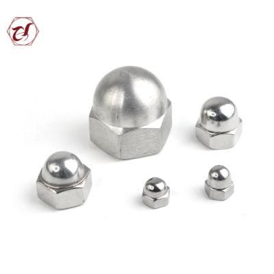 Stainless Steel Hex Head Ss A2 Cap Nut DIN1587