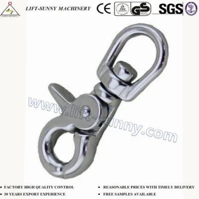 304 316 Stainless Steel Trigger Spring Snap Hook Swivel Hook