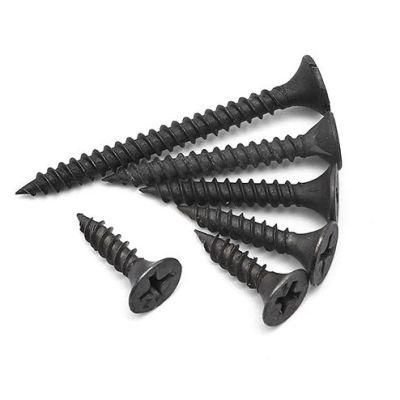 Stainless Steel Self-Tapping Screw Gypsum Black Bugle Head Drive Coarse Thread C1022 Drywall Screw