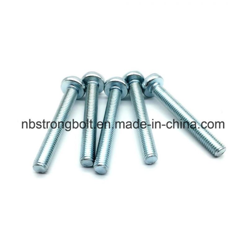 Pz Machine Screw with DIN7985 Zp