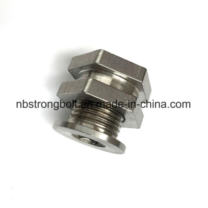 Stainless Steel Connector/Stainless Steel Custom Nut Factory/CNC Connector/Machining Connector