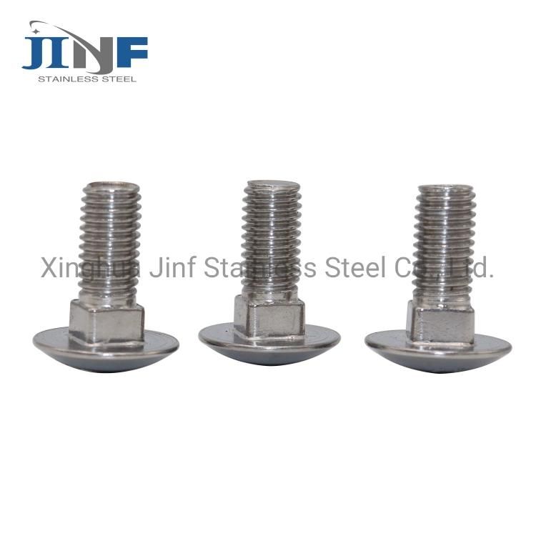 201 Stainless Steel Carriage Bolt