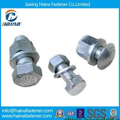 Competitive A394 M1/2&quot;-10&quot; Galvanized Iron Tower Bolts for Oil Field