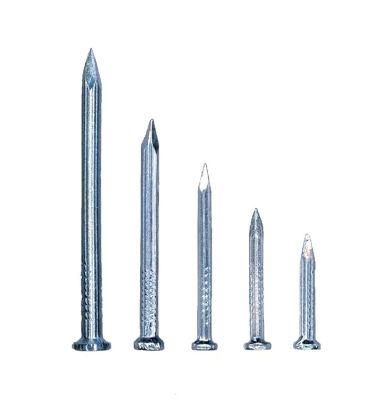 Electroplated Zinc Plated Smooth Shank Cement Nails Steel Concrete Nails