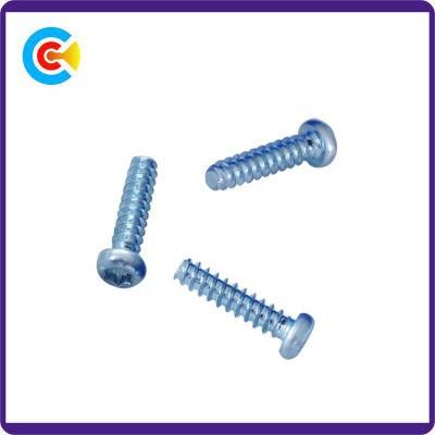 Carbon Steel Plum Blossom Tail Tapping Screws for Building Railway