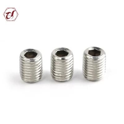 Stainless Steel 304 M1.4-M24 Flat Head Set Screw