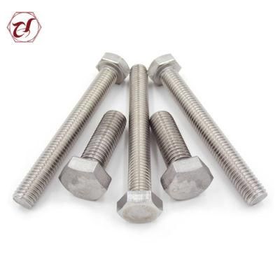 316 DIN933 Screws 304 Stainless Steel Hex Bolt