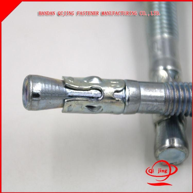 HDG / Zp Stainless Steel /Carbon Steel Wedge Anchor Bolts Expansion Anchor with Hook/Eye/Nut