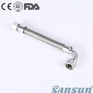 Sanitary Stainless Steel Flexible Braided Thread Metal Hose Pipe