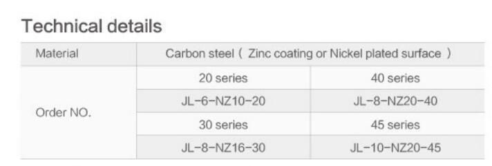 Butt Joint Strong Steel Material Assemble Profiles
