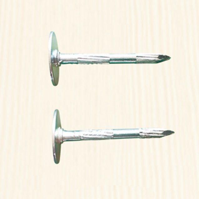 Washer Head Fluted Shank Concrete Nails