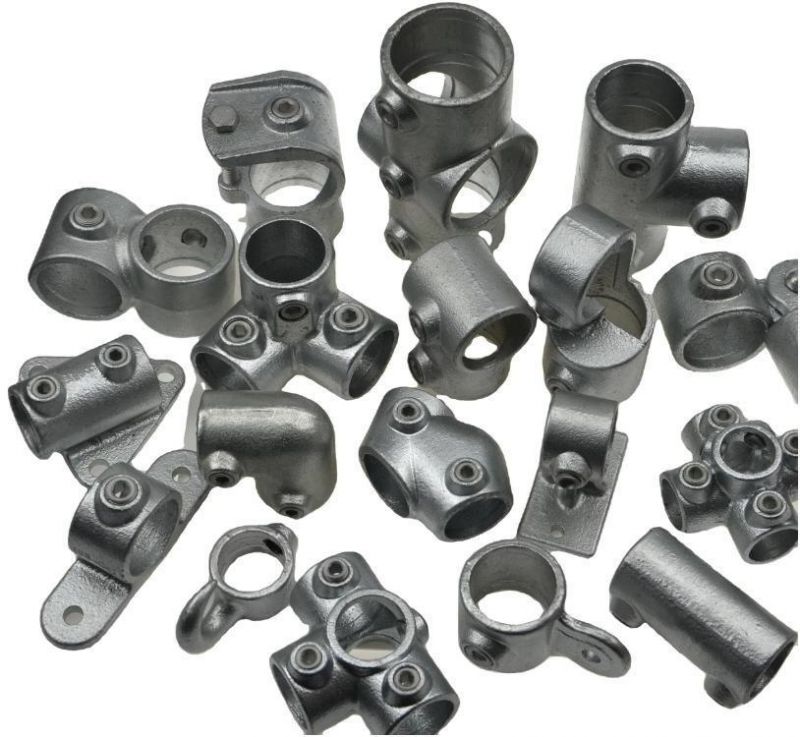 Malleable Casting Iron Pipe Clamp Fittings Key Clamps Fitting
