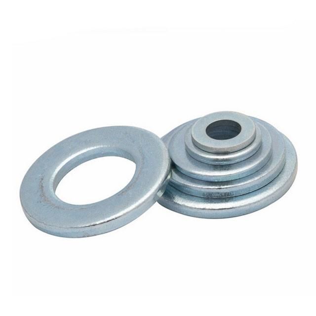Factory Sale DIN125 Zinc Plated Grade 4.8 Flat Washer Carbon Stee