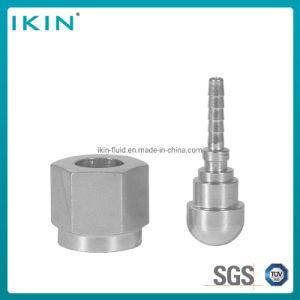 Ikin Hydraulic Hose Fitting for Pressure Gauge Connector Ga Quick Disconnect Couplings Hydraulic Test Connector Hose Fitting