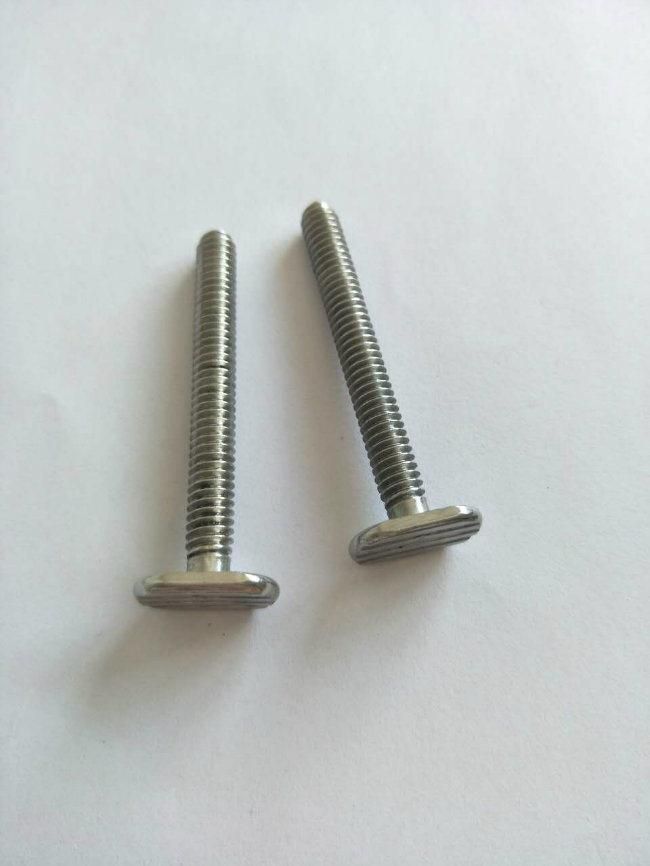 DIN/ANSI/BS/JIS Carbon-Steel/Stainless-Steel 4.8/8.8/10.9 Galvanized Bathroom Screws for Building