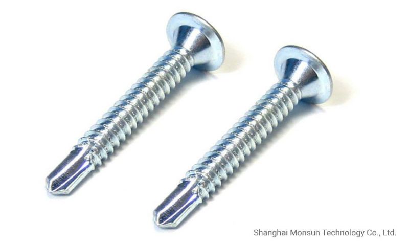 Flat Washer Head Torx Drive Self Drilling Screws for Joining Wood to Metal