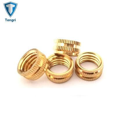 Customized Hardware Copper Brass Square Nut Rollor Nut Connector Nut