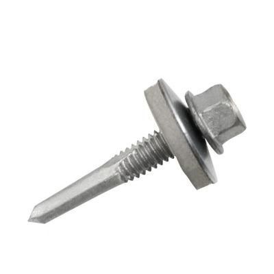 Hexagon Zinc Plated OEM or ODM Hexagonal Head Self-Drilling Screw