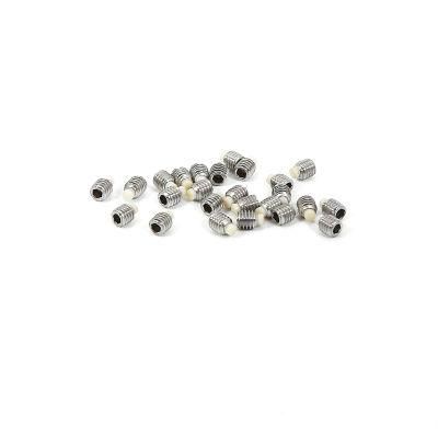 High Strength DIN551 DIN914 DIN916 Grub Screw Flat Head Grade 12.9 Hex Hexagon Socket Set Screws Cone Point