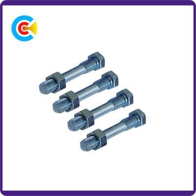 DIN/ANSI/BS/JIS Carbon-Steel/Stainless-Steel Hexagonal Head Two Sets Electronic Screws for Buiding/Railway