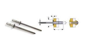 Multigrip Brass Type Rivet