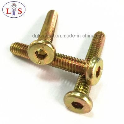 Customizable Flat Head Hexagonal Socket Bolt