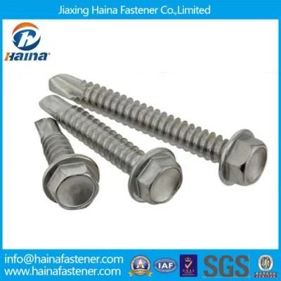 Hex Washer Head Self Drilling Screw with EPDM Bonded Washers