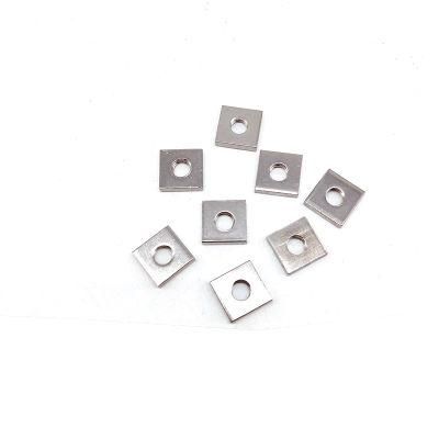 Ss201/304 Stainless Steel DIN562 M4 M5 M6 M8 M10 Square Thin Nuts