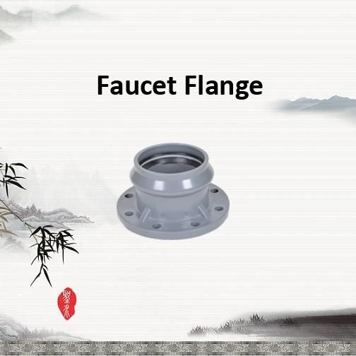 Grey Color Pn10 PVC Flange for Water Supply