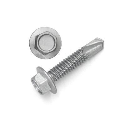 Carbon Steel Self Drilling Screws Hexagonal Washer Head Self-Drilling Screw