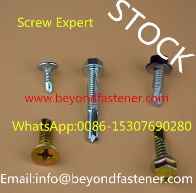 Flat Head Self Drilling Screw 6.3*32