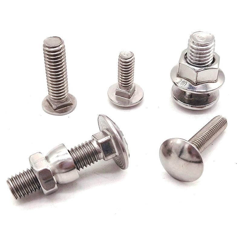 DIN603 Stainless Steel Carriage Bolt M8