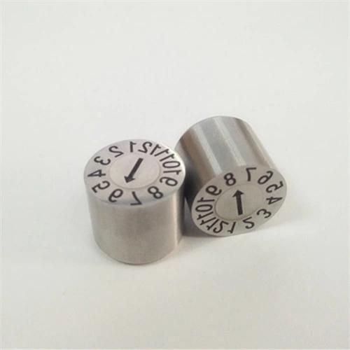 Plastic Injection Mould Parts Date Code Date Marking Insert