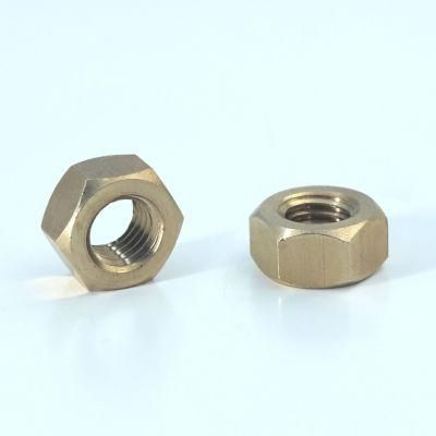 DIN934 ASTM 18.2.2 Hex Nut Brass