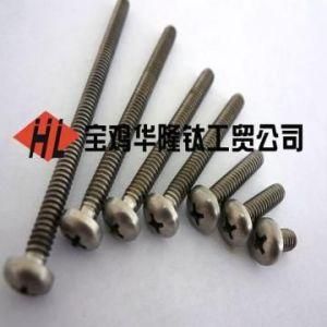 Titanium Cross Recessed Pan Head Screw (HL09)