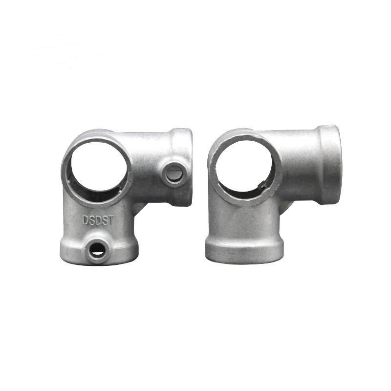 Aluminum Key Clamp Pipe Fittings 3/4′′ 1" 3 Way Through for Pipe Nipples